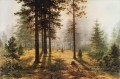 森の中の霧 古典的な風景 イワン・イワノビッチ